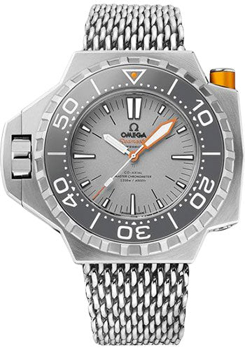 Omega Seamaster Ploprof 1200M Co Axial Master Chronometer Watch 55 x 48 mm Titanium Case Bi Directional Bezel  227.90.55.21.99.001