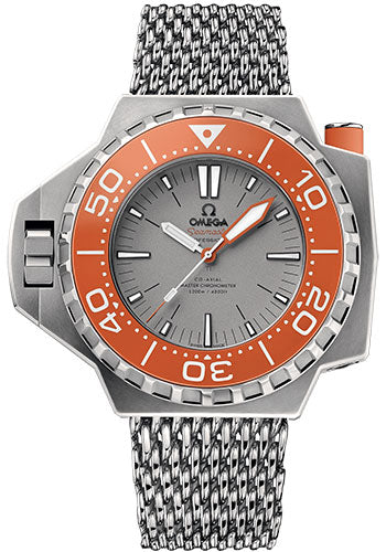 Omega Seamaster Ploprof 1200M Co Axial Master Chronometer Watch 55 x 48 mm Titanium Case Bi Directional Bezel 227.90.55.21.99.002