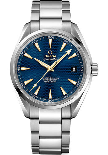 Omega Seamaster Aqua Terra 150M Omega Master Co Axial 41.5 mm Steel Case Blue Dial 231.10.42.21.03.006