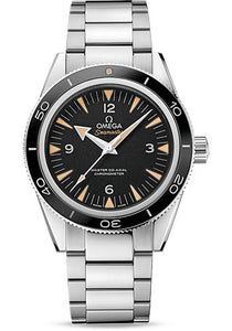 Omega Seamaster 300 Omega Master Co-Axial Watch 41 mm Brushed And Polished Steel Case Unidirectional Bezel Black Dial 233.30.41.21.01.001