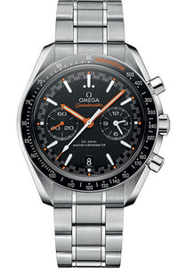 Omega Speedmaster Racing Co Axial Master Chronograph Watch 44.25 mm Steel Case Black Ceramic Bezel Matt Black Dial 329.30.44.51.01.002