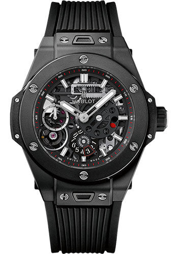 Hublot Big Bang MECA-10 Black Magic Watch 45 mm Black Skeleton Dial  414.CI.1123.RX