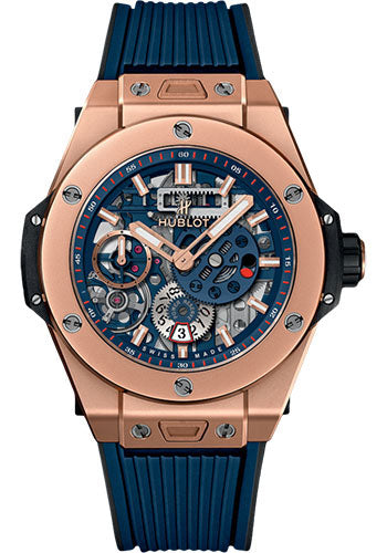 Hublot Big Bang MECA-10 King Gold Blue Watch 414.OI.5123.RX