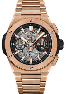 Hublot Big Bang Integral King Gold Watch 42 mm Black Skeleton Dial 451.OX.1180.OX