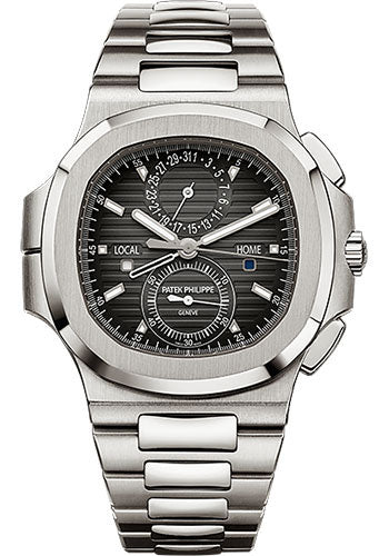 Patek Philippe Nautilus Travel Time Chronograph Watch 5990/1A-001