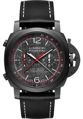 Panerai Luminor Luna Rossa Chrono Flyback 44mm Black Ceramic  PAM01037