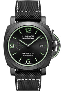 Panerai Luminor Marina Carbotech™44mm Carbotech Black Sun Brushed Dial PAM01118