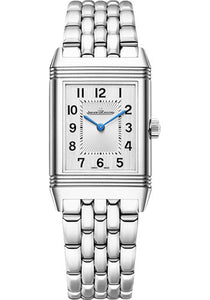 Jaeger-LeCoultre Reverso Classic Medium Thin Stainless Steel Case Silvered Grey Dial Bracelet Q2548140