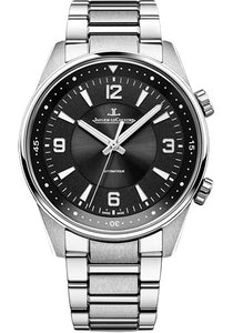 Jaeger-LeCoultre Polaris Automatic Watch 41 mm Stainless Steel Case Black Dial Steel Bracelet Q9008170